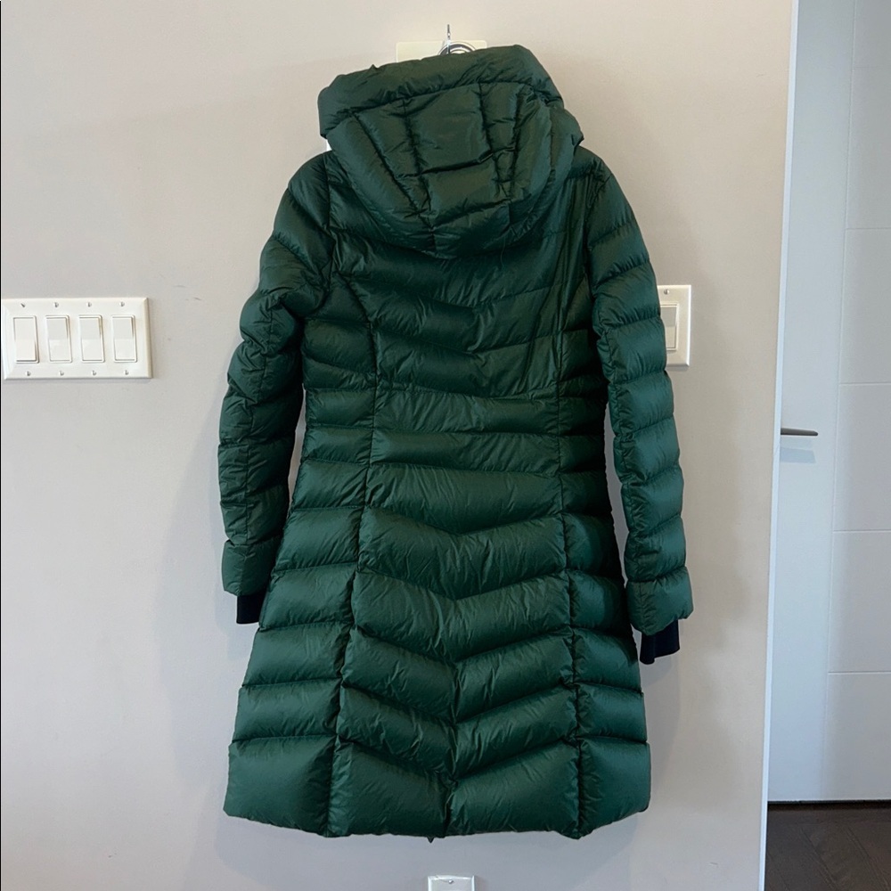Soia + Kyo LITA-U Midi Down Puffer Jacket Midnight Forest - Picture 8 of 16